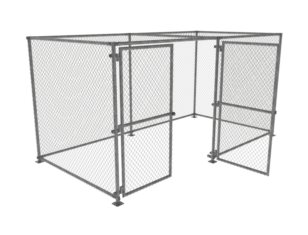 Metal Chainlink Cage Storage